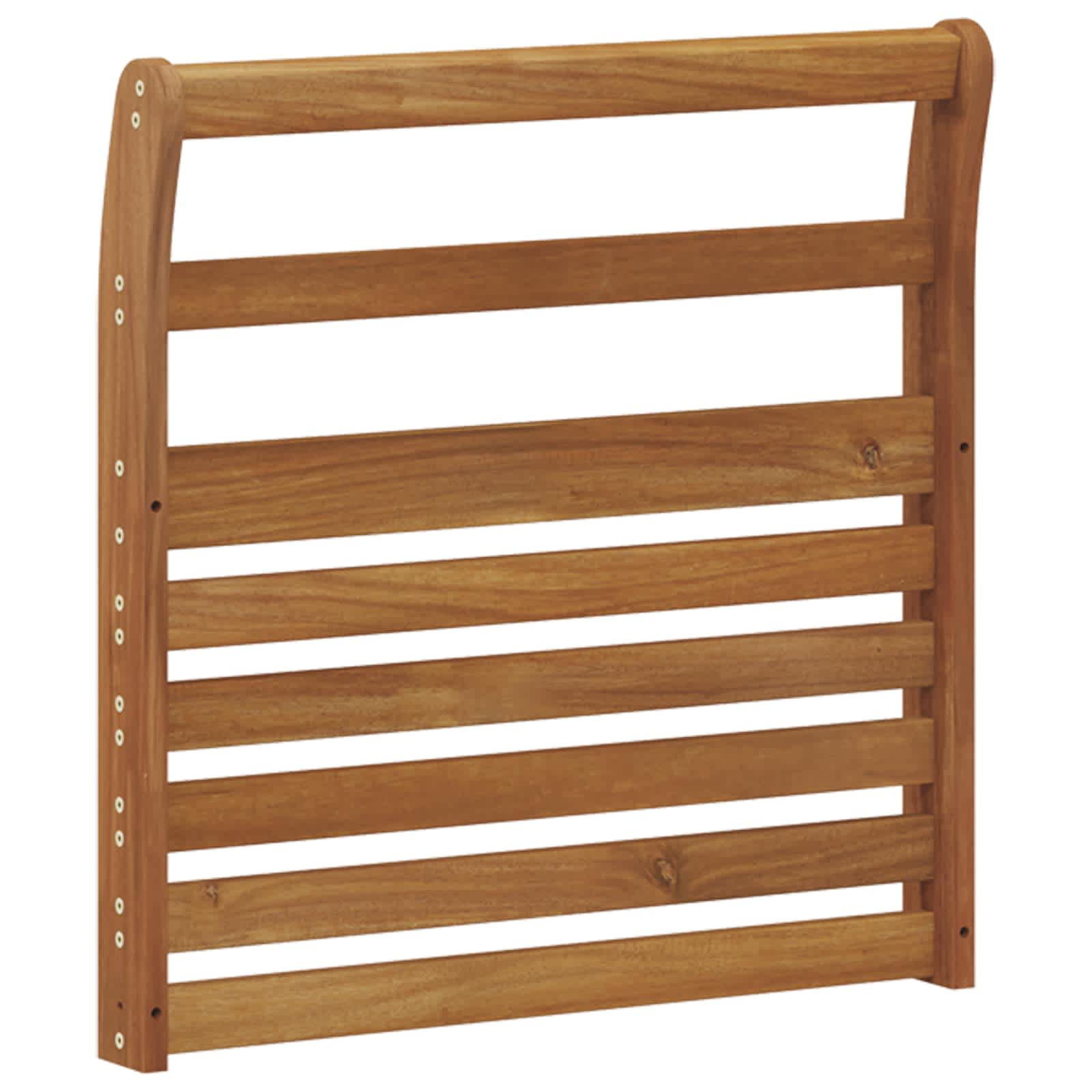 vidaXL Podłokietnik 2 pcs naturalny 58,5 x 8 x 60 cm