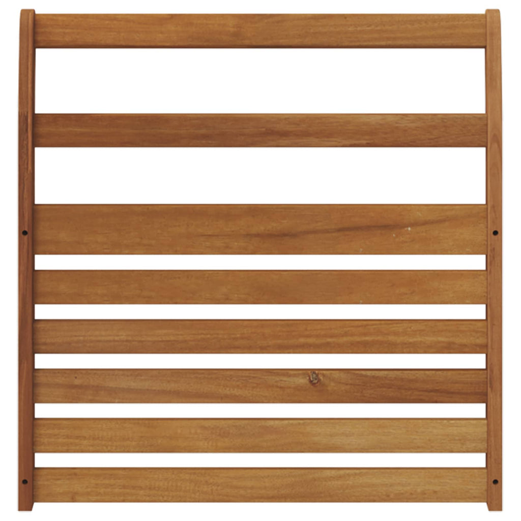 vidaXL Podłokietnik 2 pcs naturalny 58,5 x 8 x 60 cm