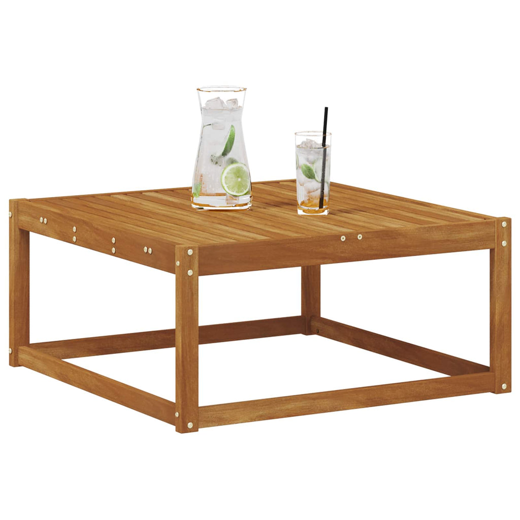 vidaXL Stół na Zewnątrz Naturalny 79 x 79 x 37 cm