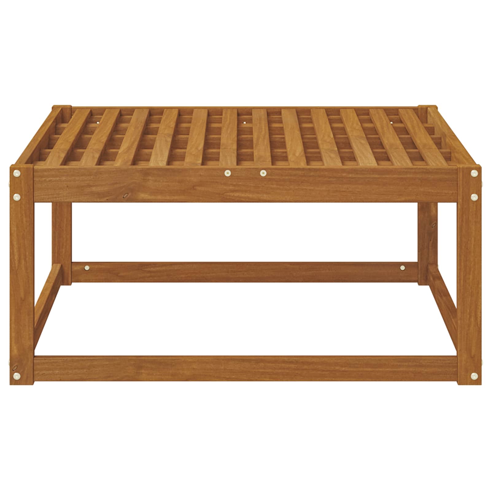 vidaXL Pufa na zewnątrz Naturalny 79 x 79 x 37 cm