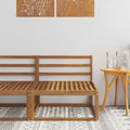 vidaXL Środkowa sofa ogrodowa Naturalny 79 x 83 x 73 cm