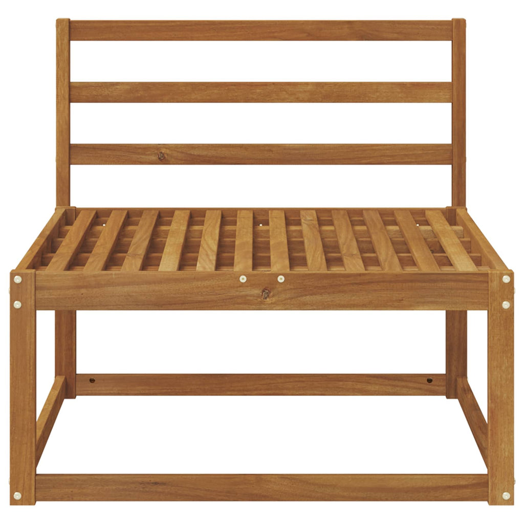 vidaXL Środkowa sofa ogrodowa Naturalny 79 x 83 x 73 cm