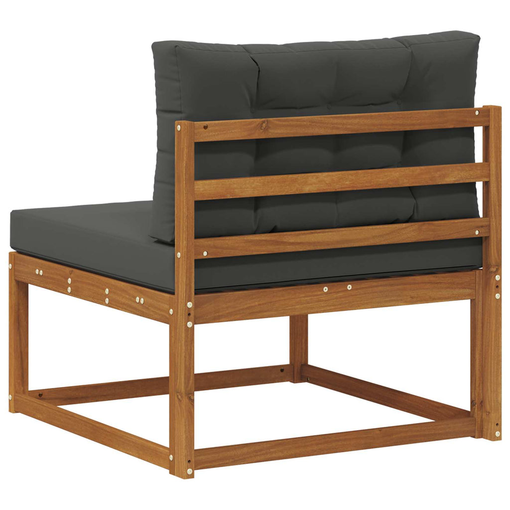 vidaXL Środkowa sofa ogrodowa Naturalny
