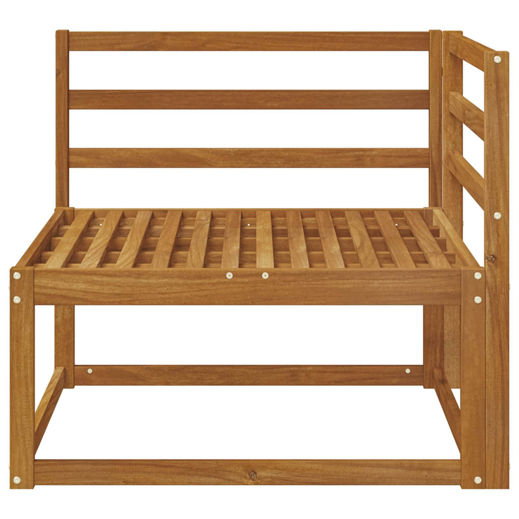 vidaXL Sofa narożna na zewnątrz Naturalny 83 x 83 x 73 cm