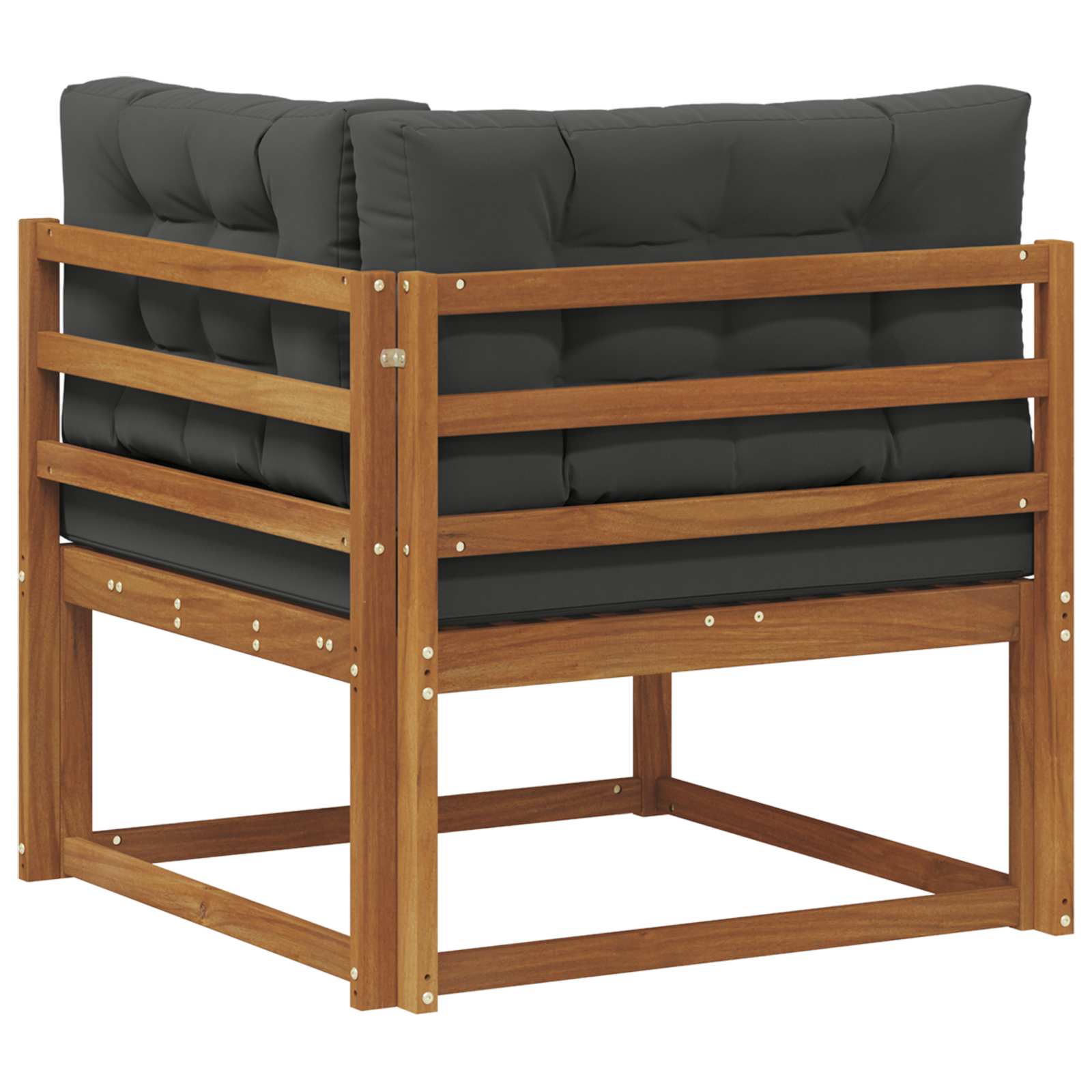 vidaXL Sofa narożna na zewnątrz Naturalny