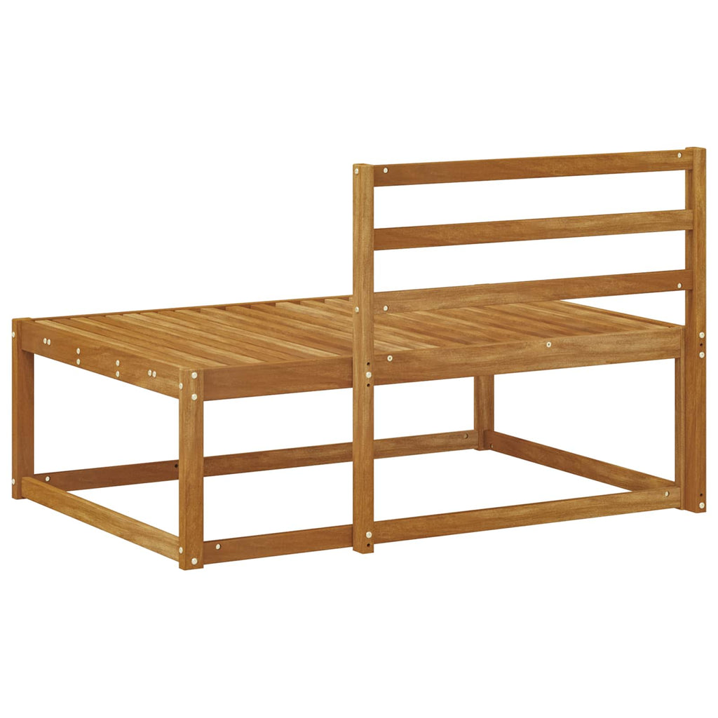 vidaXL Sofa końcowa na zewnątrz Naturalny 115 x 83 x 73 cm