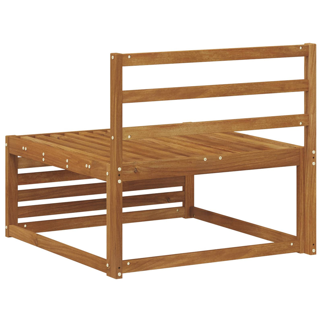 vidaXL Środkowa sofa ogrodowa Lite Drewno Akacji Naturalny