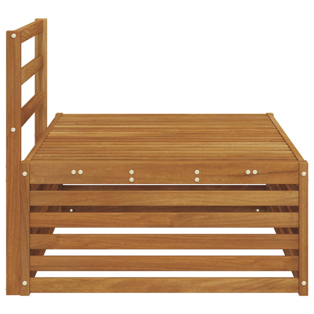 vidaXL Sofa końcowa na zewnątrz Naturalny 115 x 83 x 73 cm