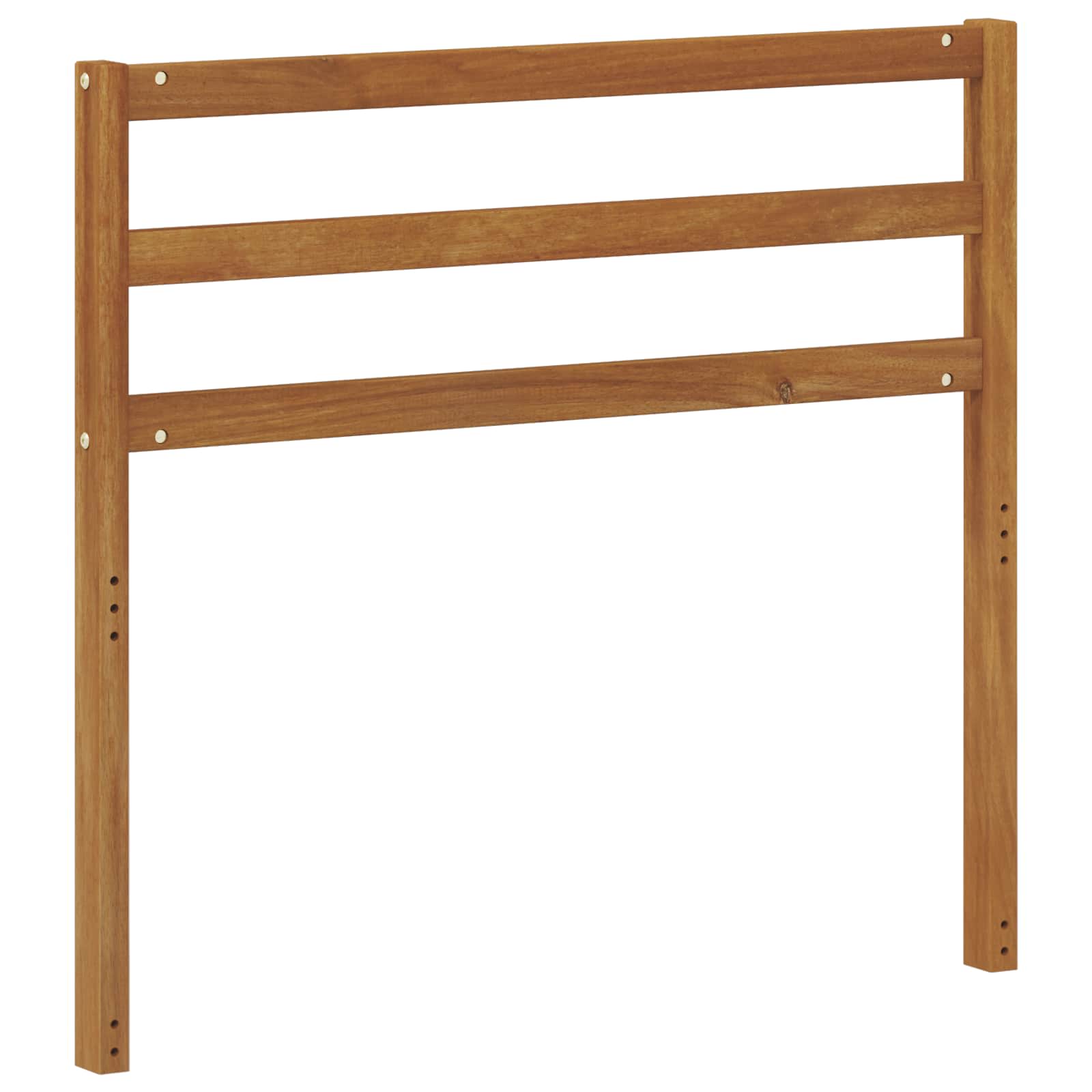 vidaXL Oparcie Brązowy 79 x 4 x 73 cm Materiał drewnopochodny