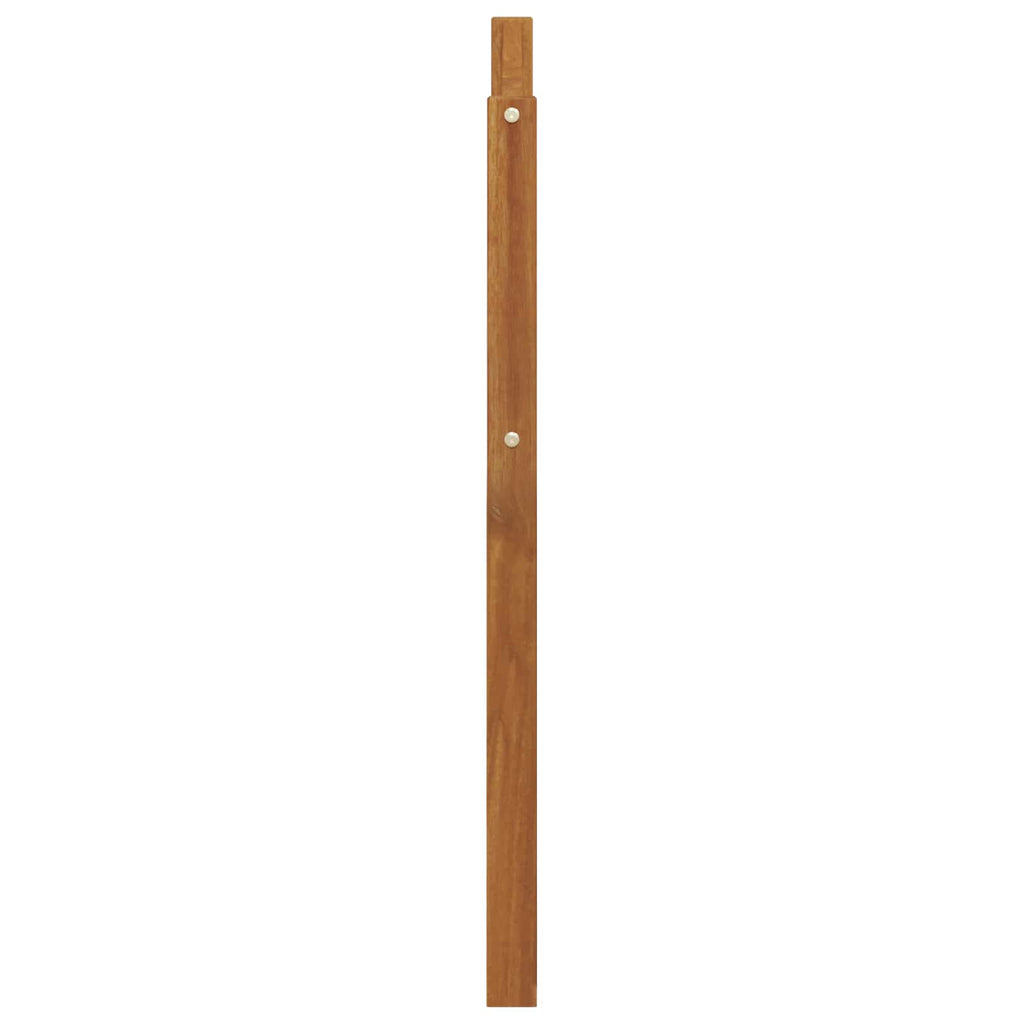 vidaXL Oparcie Brązowy 79 x 4 x 73 cm Materiał drewnopochodny