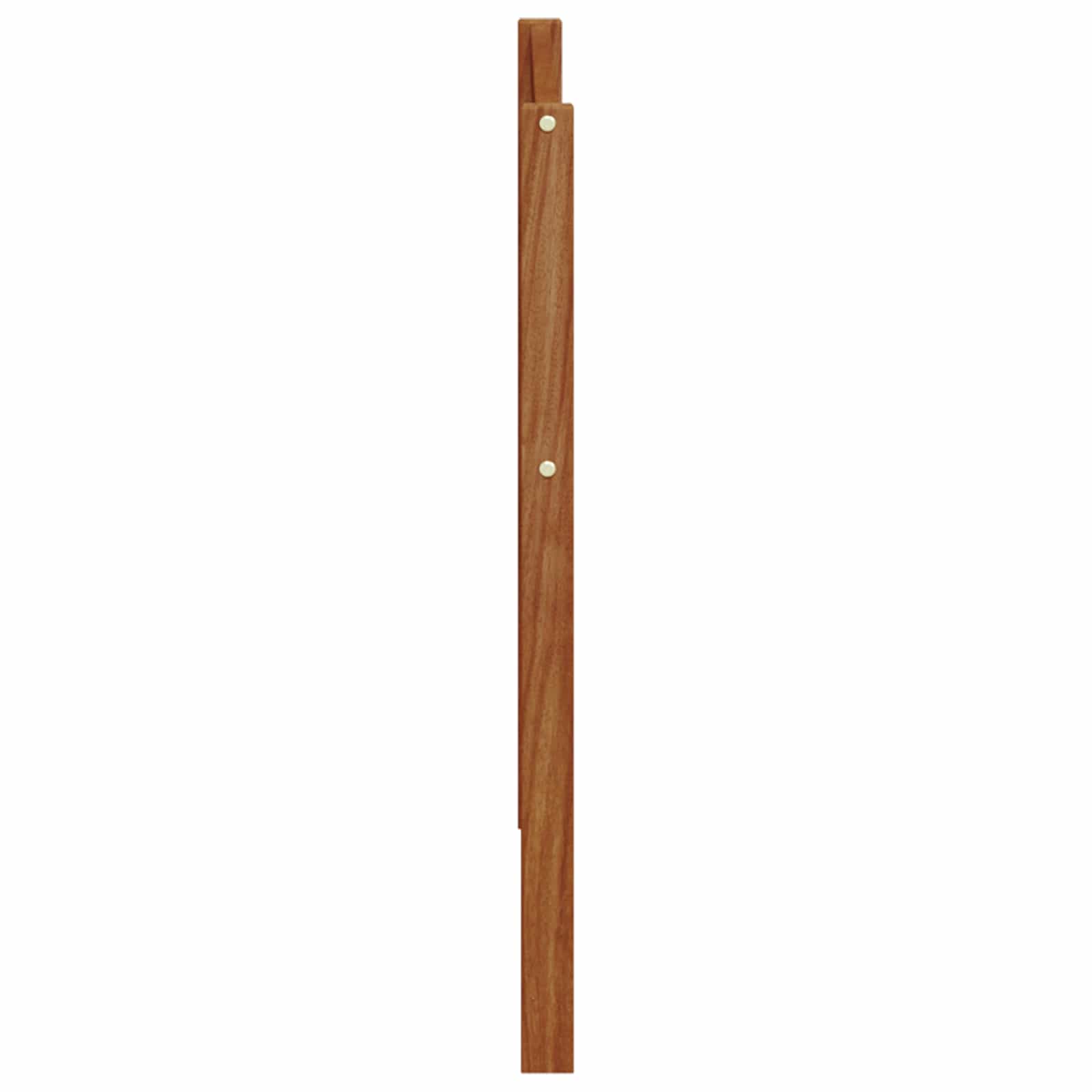 vidaXL Podłokietnik 2 pcs naturalny 79 x 4 x 73 cm Lite Drewno Akacji
