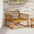 vidaXL Podłokietnik 2 szt. naturalny 80 x 6 x 61 cm Lite Drewno Akacji