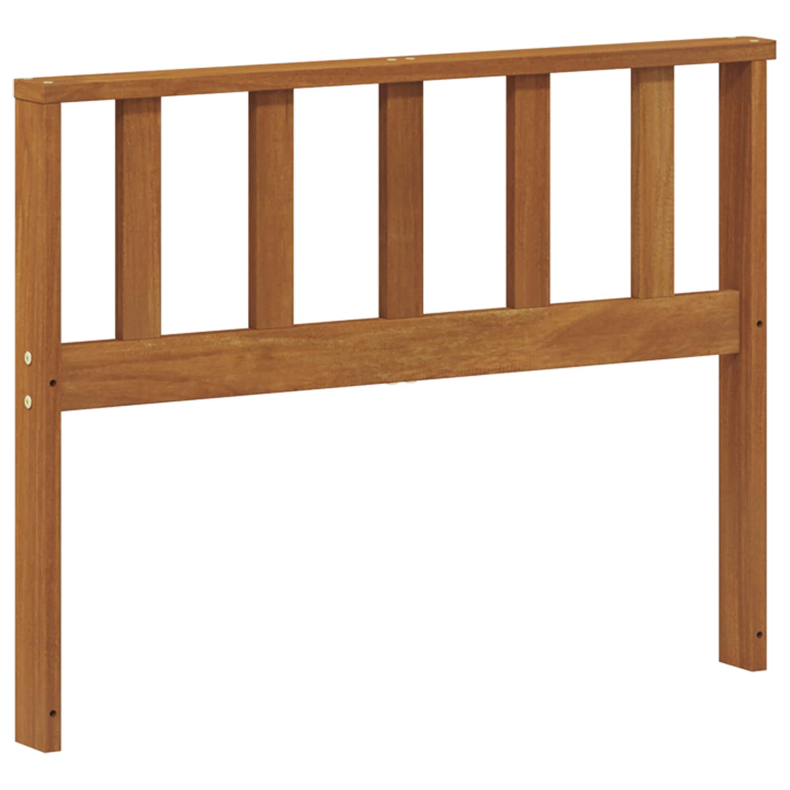 vidaXL Podłokietnik 2 szt. naturalny 80 x 6 x 61 cm Lite Drewno Akacji