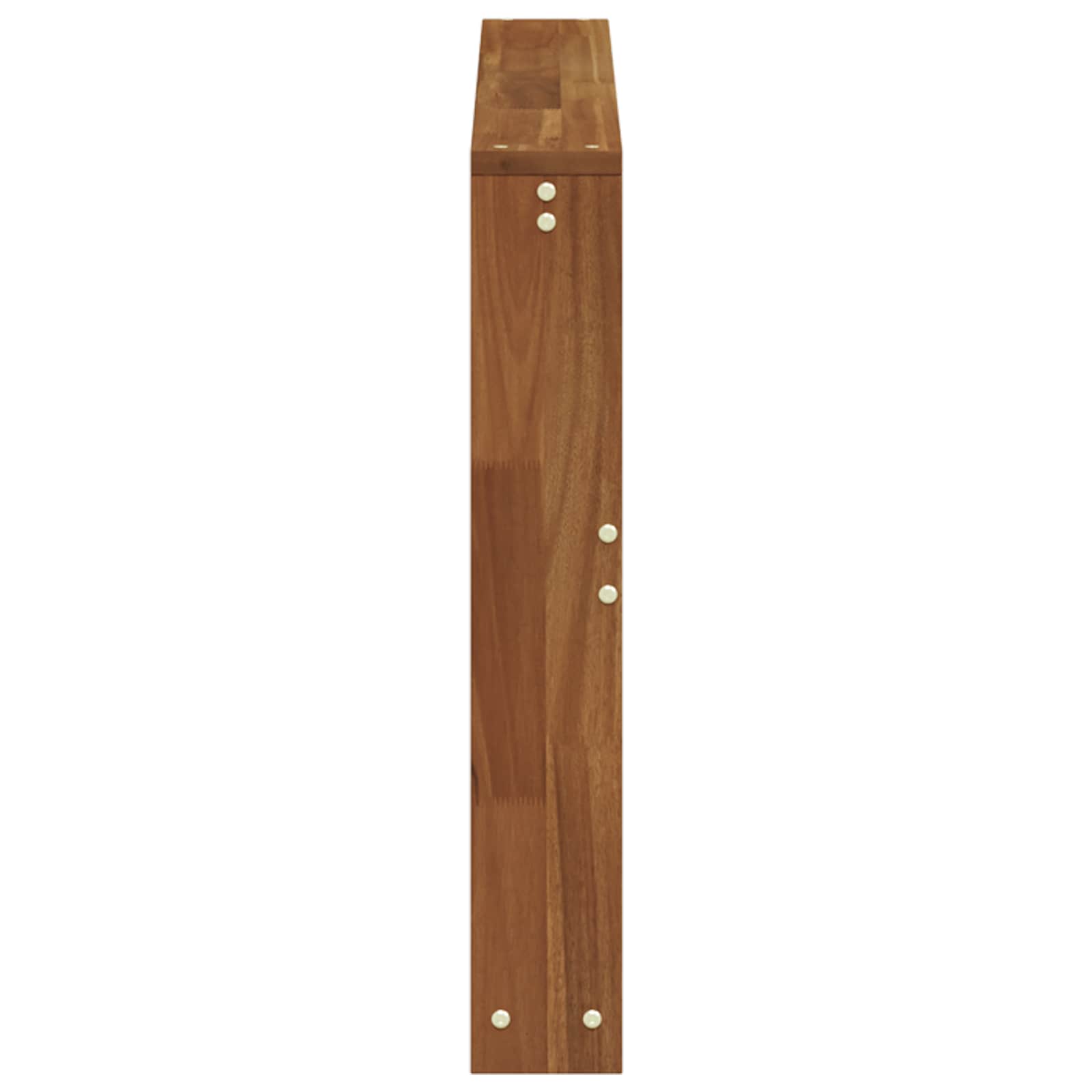 vidaXL Podłokietnik 2 szt. naturalny 78 x 10 x 61 cm