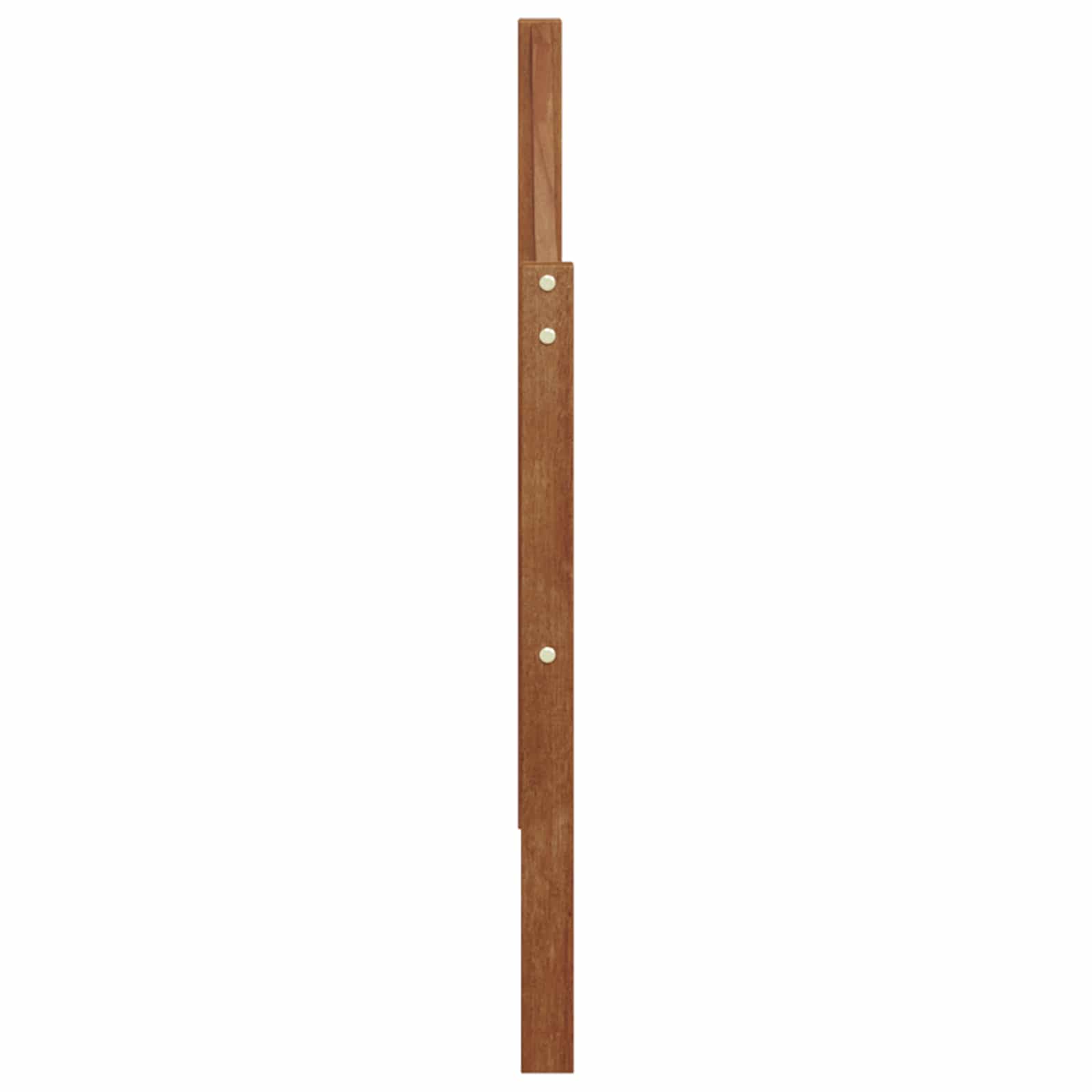 vidaXL Podłokietnik 2 szt. naturalny 79 x 4 x 73 cm Lite Drewno Akacji