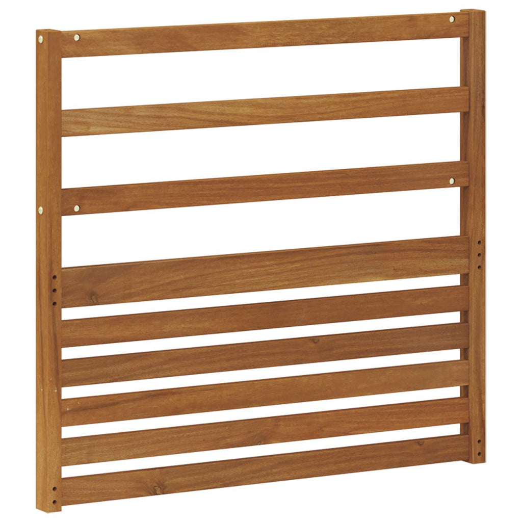 vidaXL Podłokietnik 2 szt. naturalny 79 x 4 x 73 cm Lite Drewno Akacji