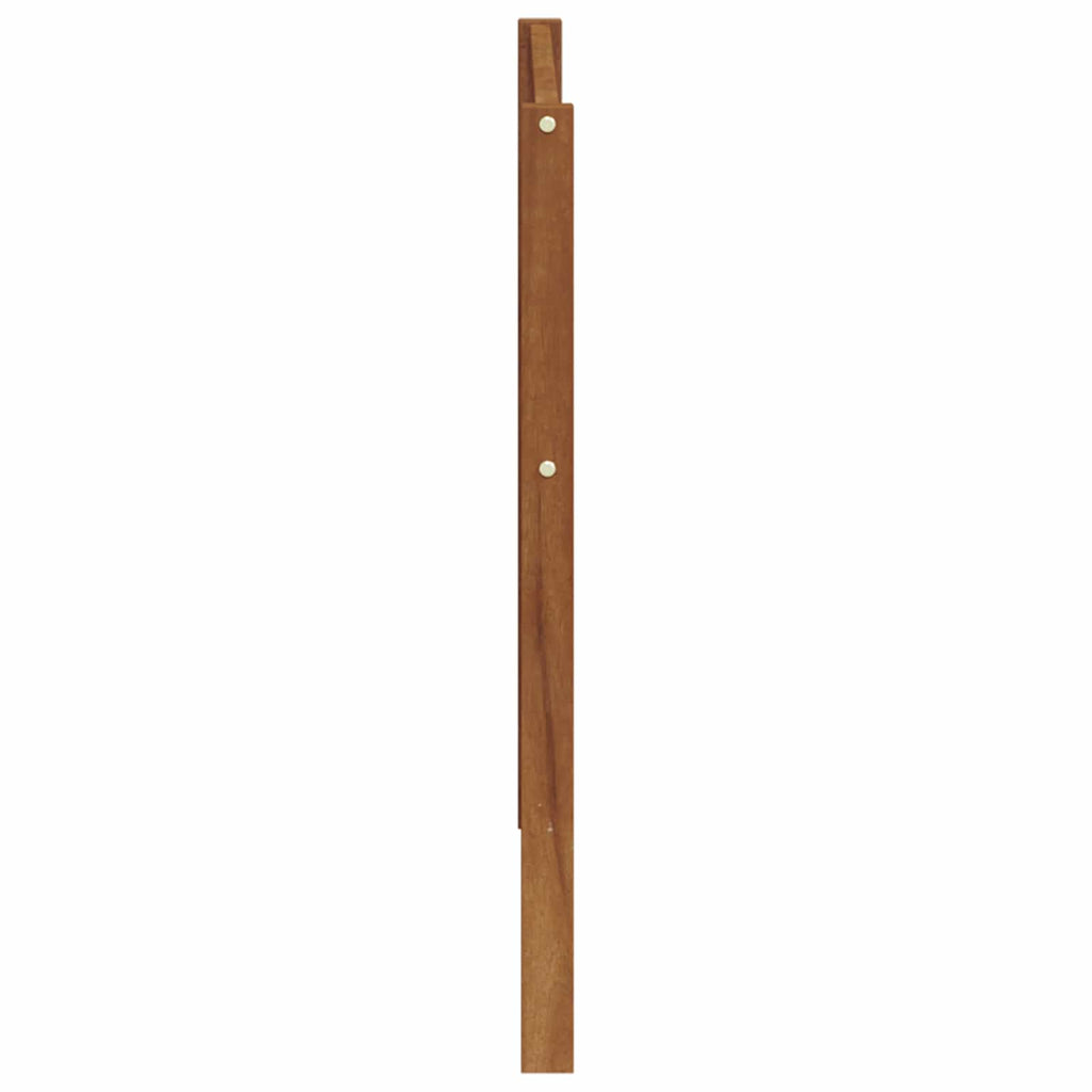 vidaXL Podłokietnik 2 szt. naturalny 79 x 4 x 73 cm Lite Drewno Akacji