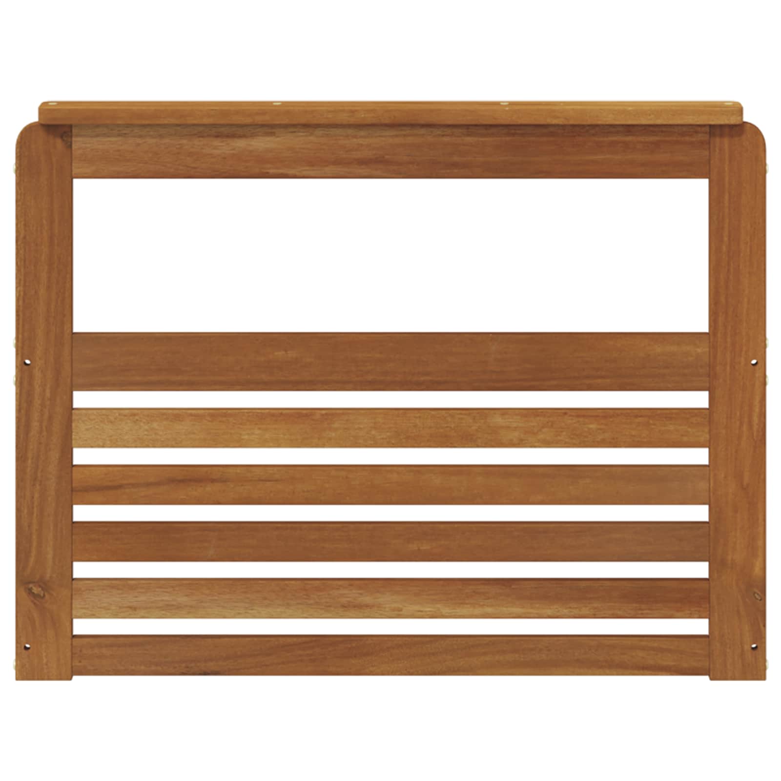 vidaXL Podłokietnik 2 szt. naturalny 79 x 6 x 61 cm Lite Drewno Akacji