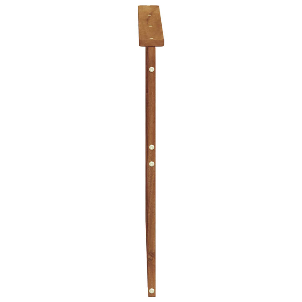 vidaXL Podłokietnik 2 szt. naturalny 79 x 6 x 61 cm Lite Drewno Akacji