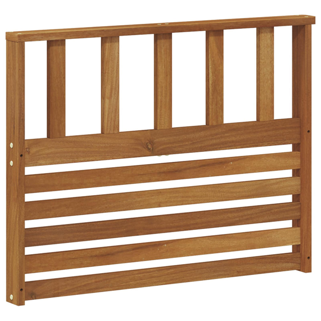 vidaXL Podłokietnik 2 szt. naturalny 80 x 6 x 61 cm Lite Drewno Akacji