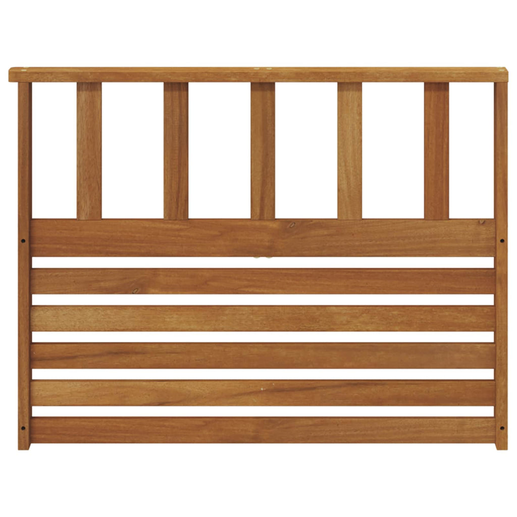 vidaXL Podłokietnik 2 szt. naturalny 80 x 6 x 61 cm Lite Drewno Akacji