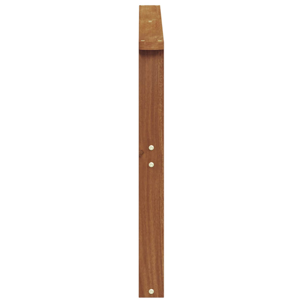 vidaXL Podłokietnik 2 szt. naturalny 80 x 6 x 61 cm Lite Drewno Akacji