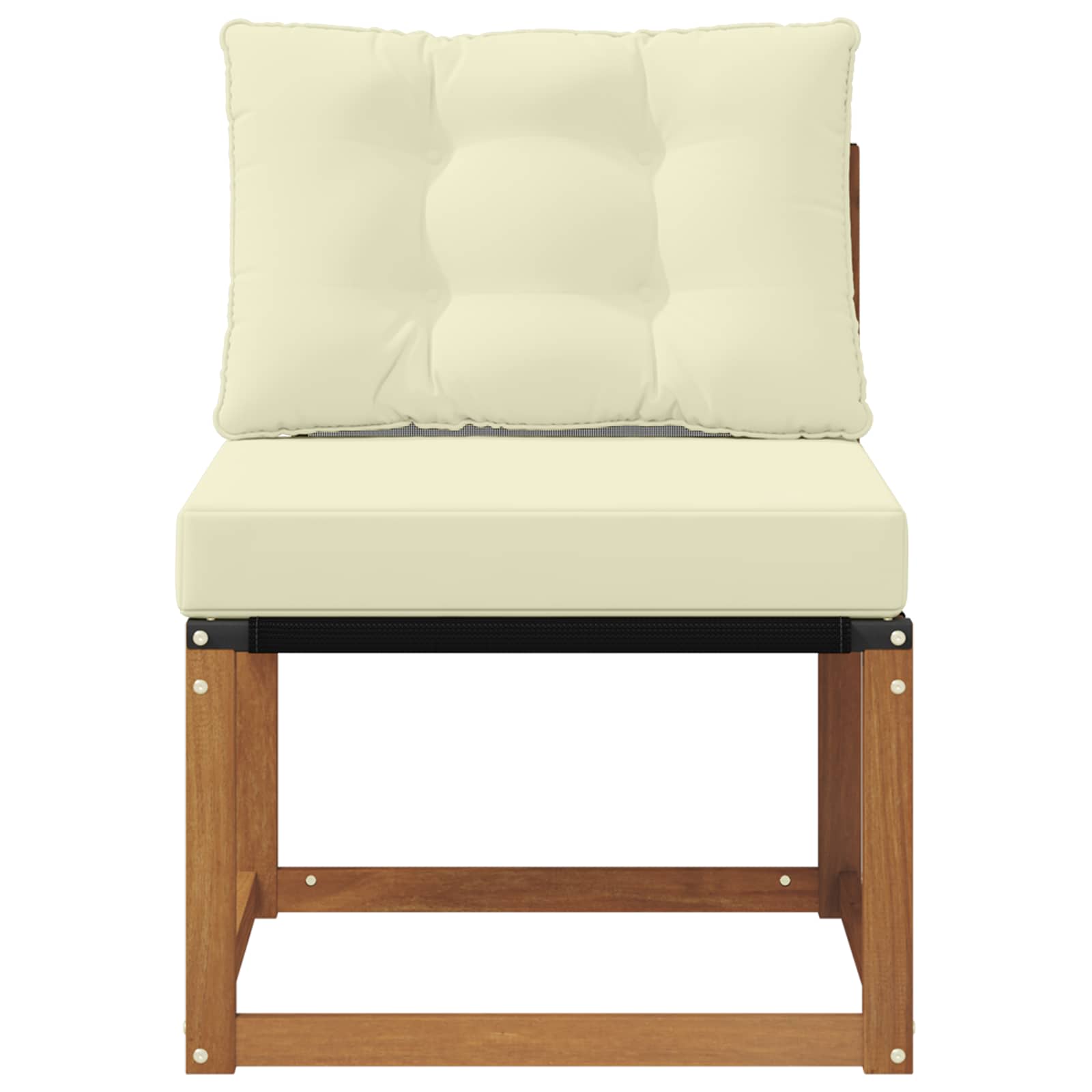 vidaXL Sofa środkowa na zewnątrz