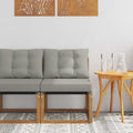 vidaXL Sofa środkowa na zewnątrz
