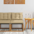 vidaXL Sofa środkowa na zewnątrz
