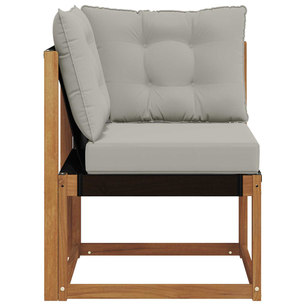 vidaXL Sofa narożna na zewnątrz