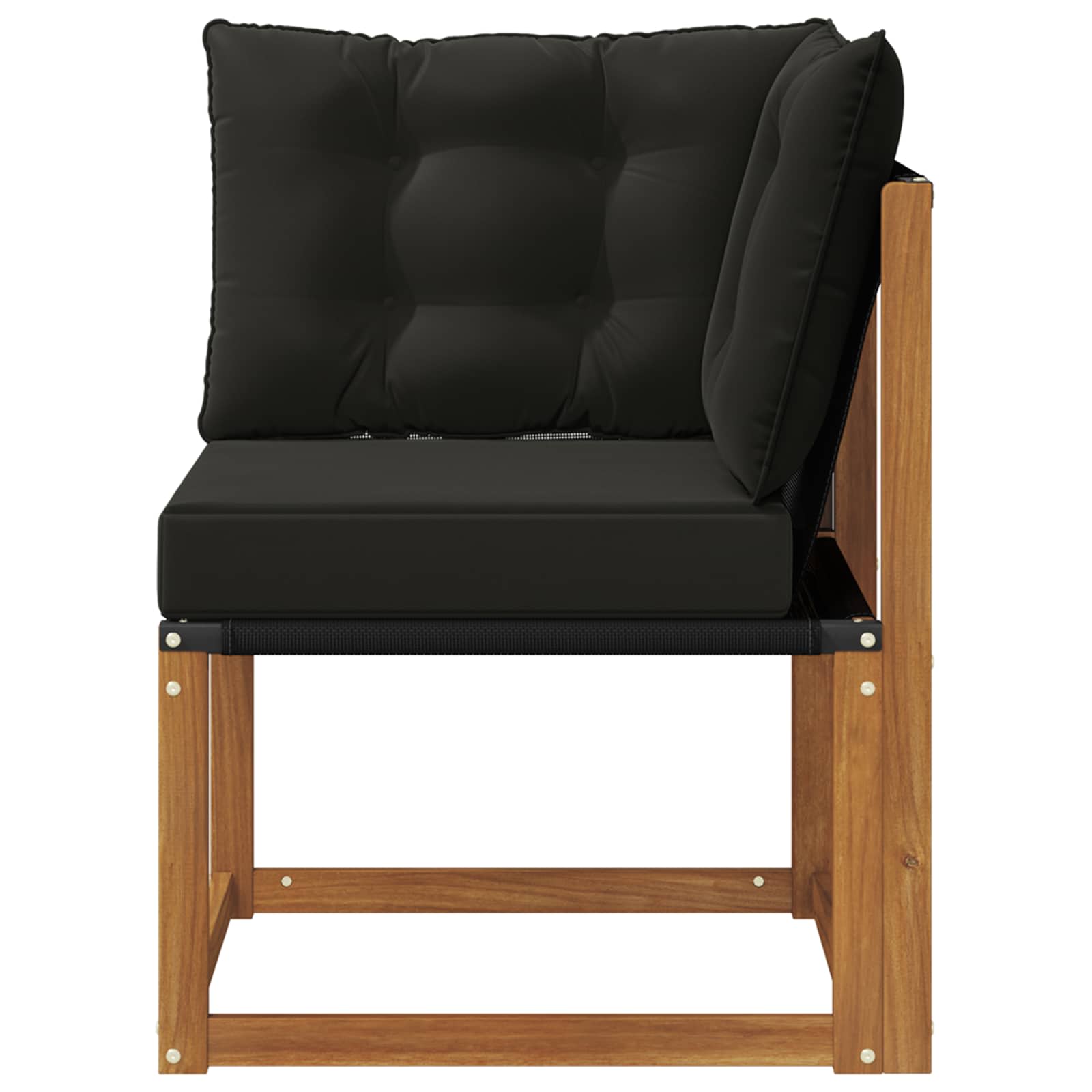 vidaXL Sofa narożna na zewnątrz