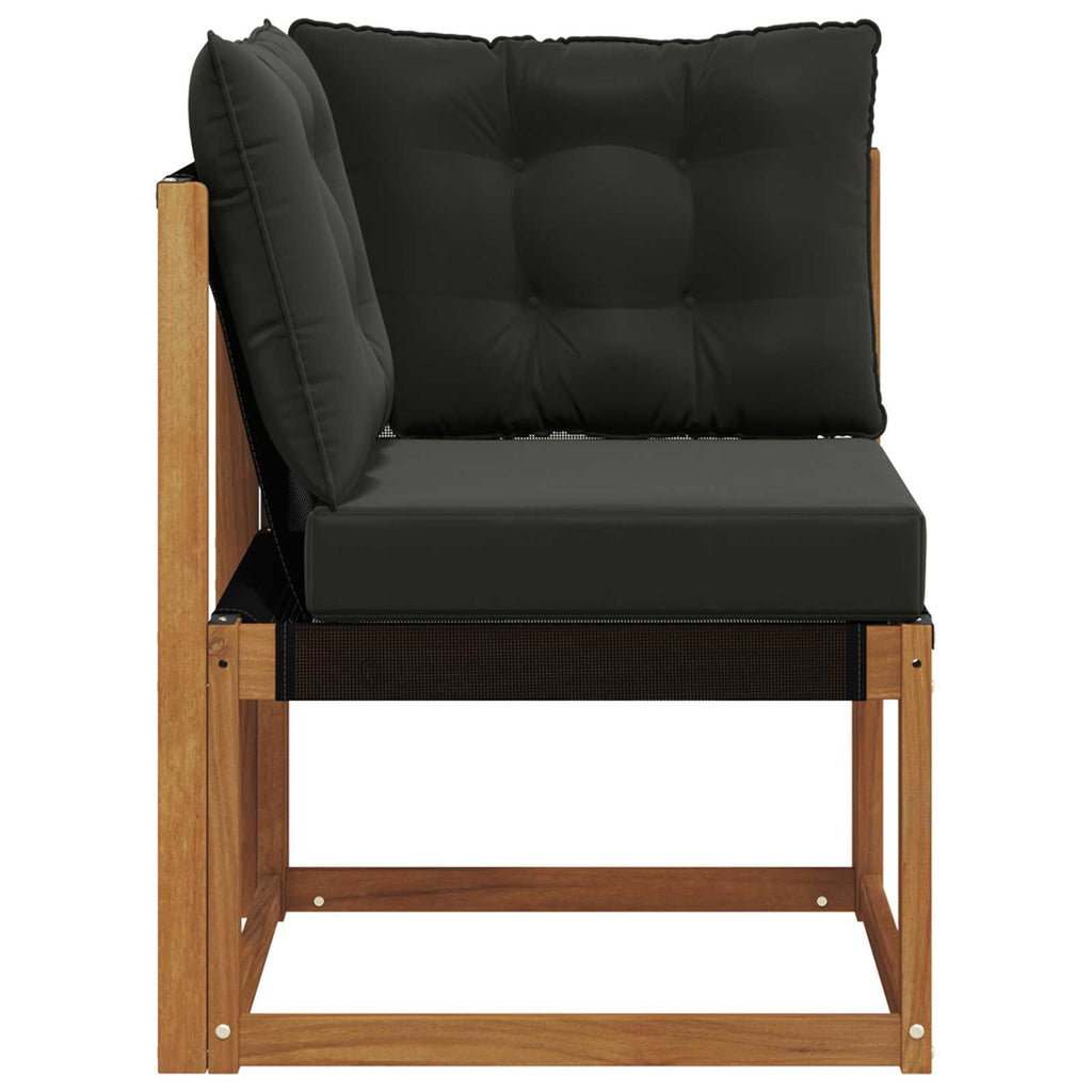 vidaXL Sofa narożna na zewnątrz