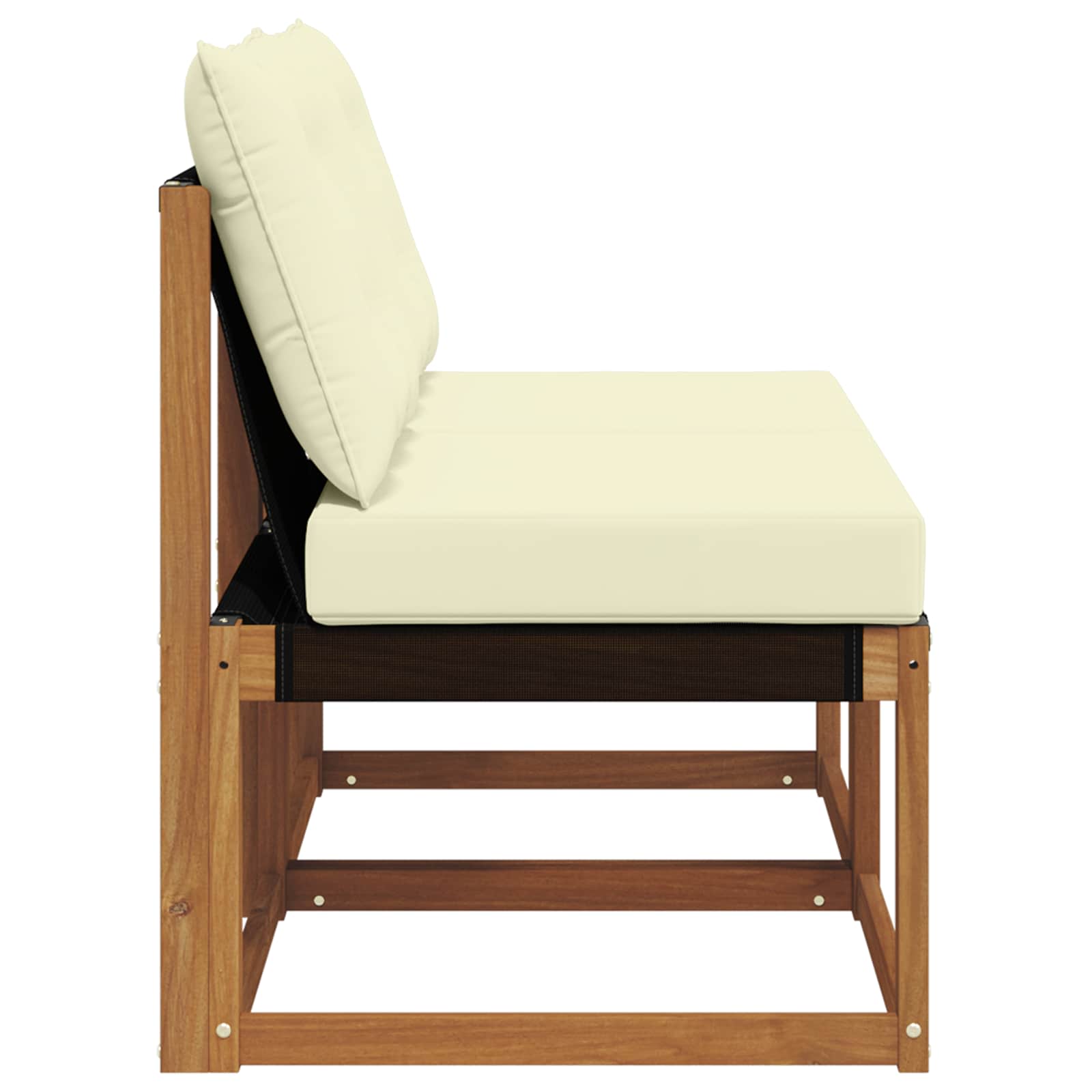 vidaXL 2 Sztuka Sofa środkowa na zewnątrz