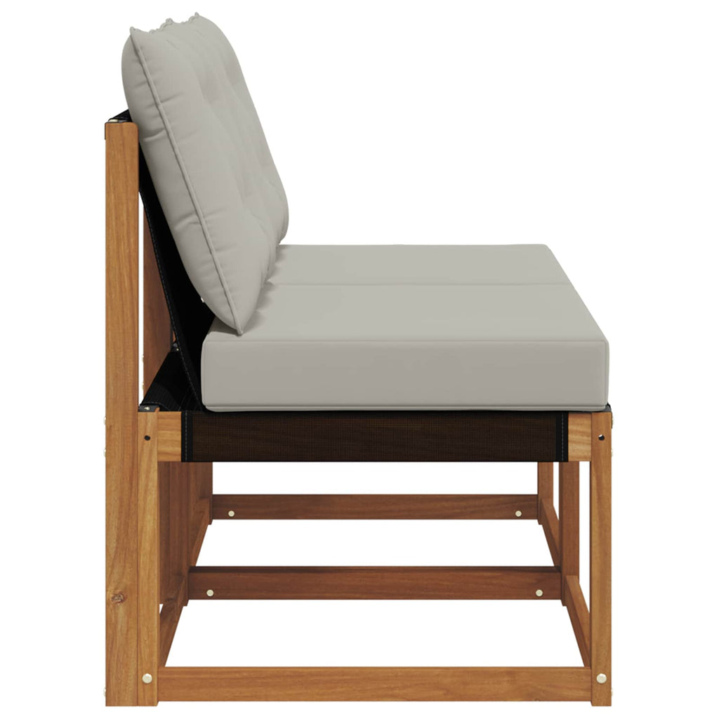 vidaXL 2 Sztuka Sofa środkowa na zewnątrz
