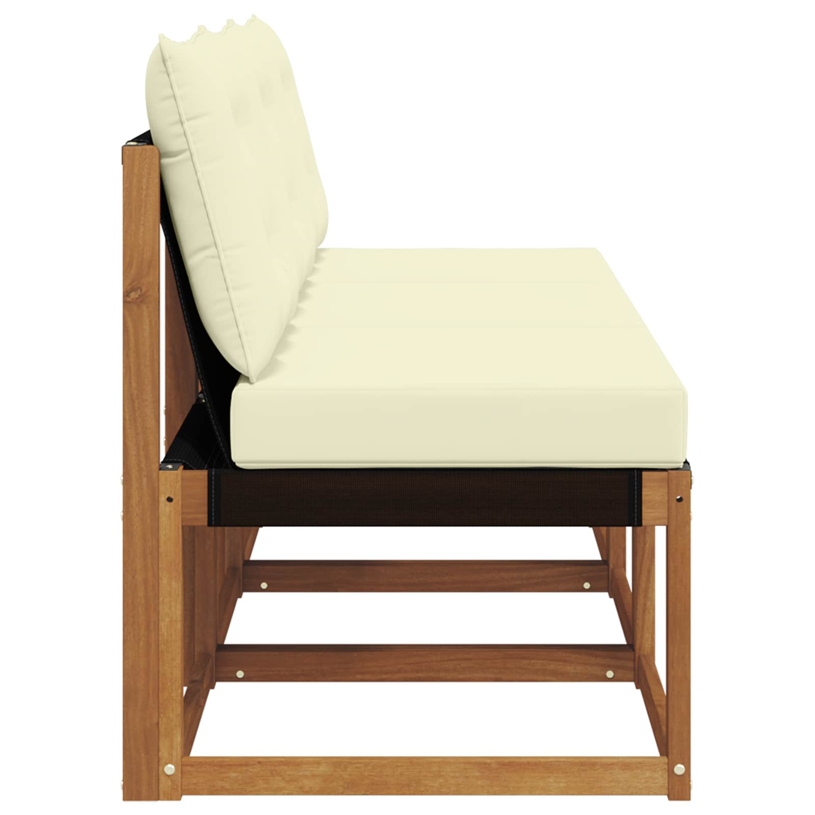 vidaXL 3 Sztuka Sofa środkowa na zewnątrz