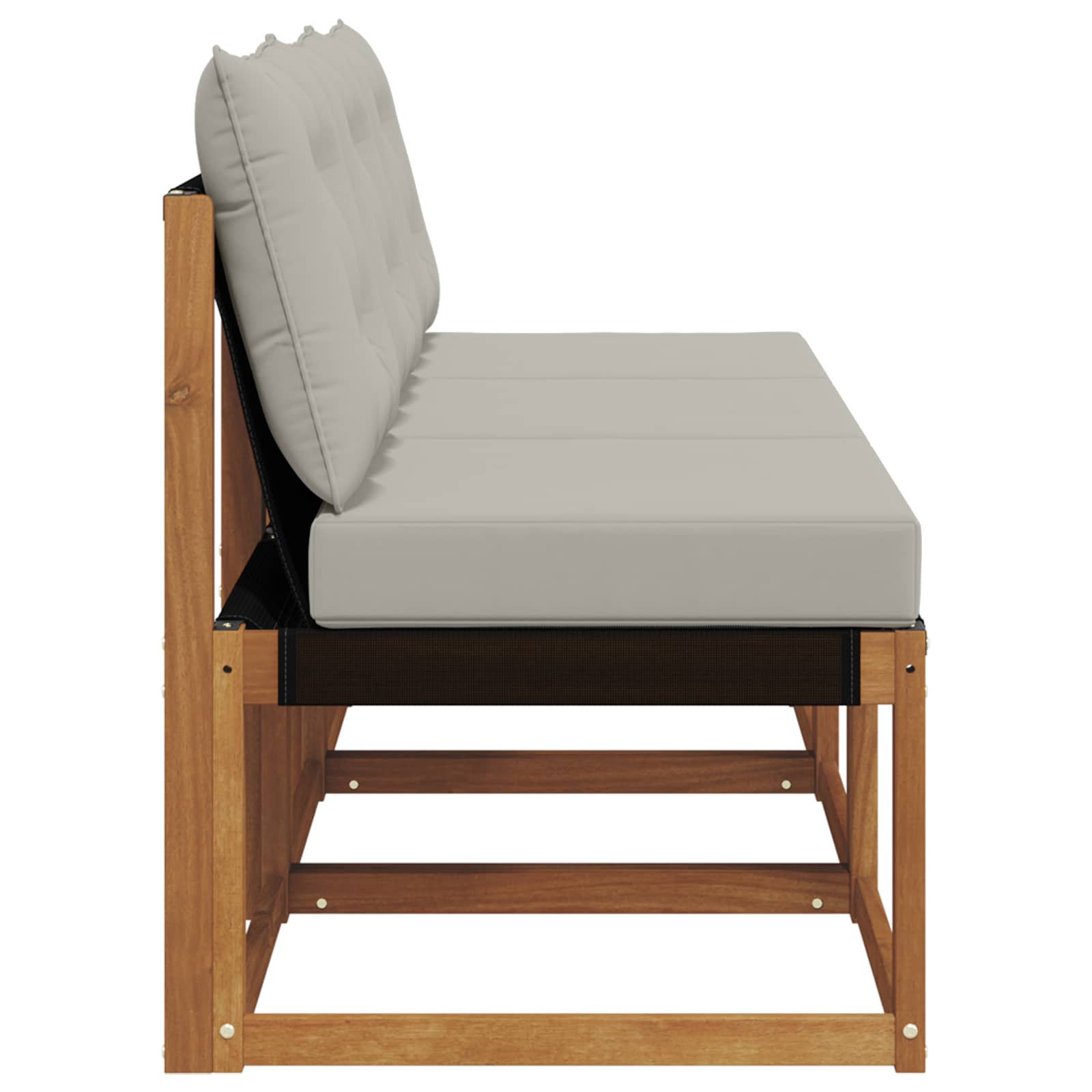 vidaXL 3 Sztuka Sofa środkowa na zewnątrz