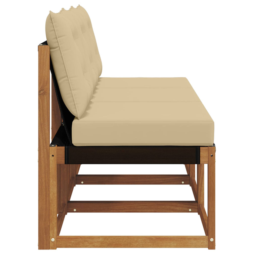 vidaXL 3 Sztuka Sofa środkowa na zewnątrz