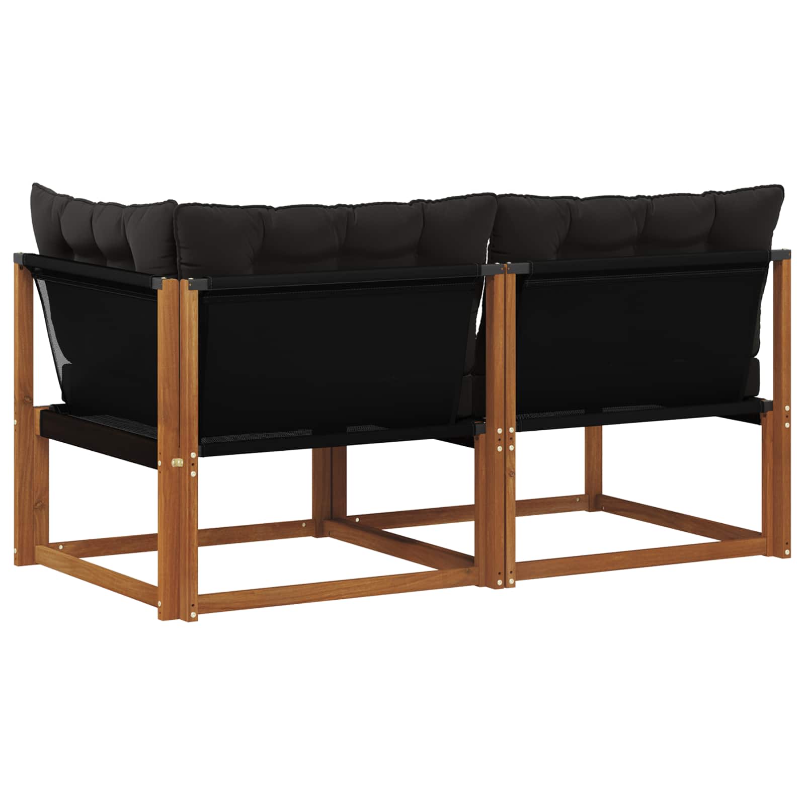 vidaXL Modułowa sofa na zewnątrz z poduszką 7 Sztuka Naturalny