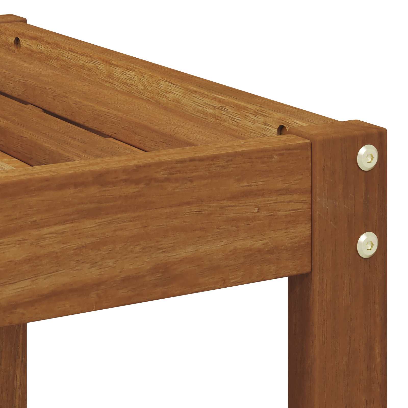 vidaXL Stołek Ławka na Zewnątrz Naturalny 79 x 43 x 37 cm