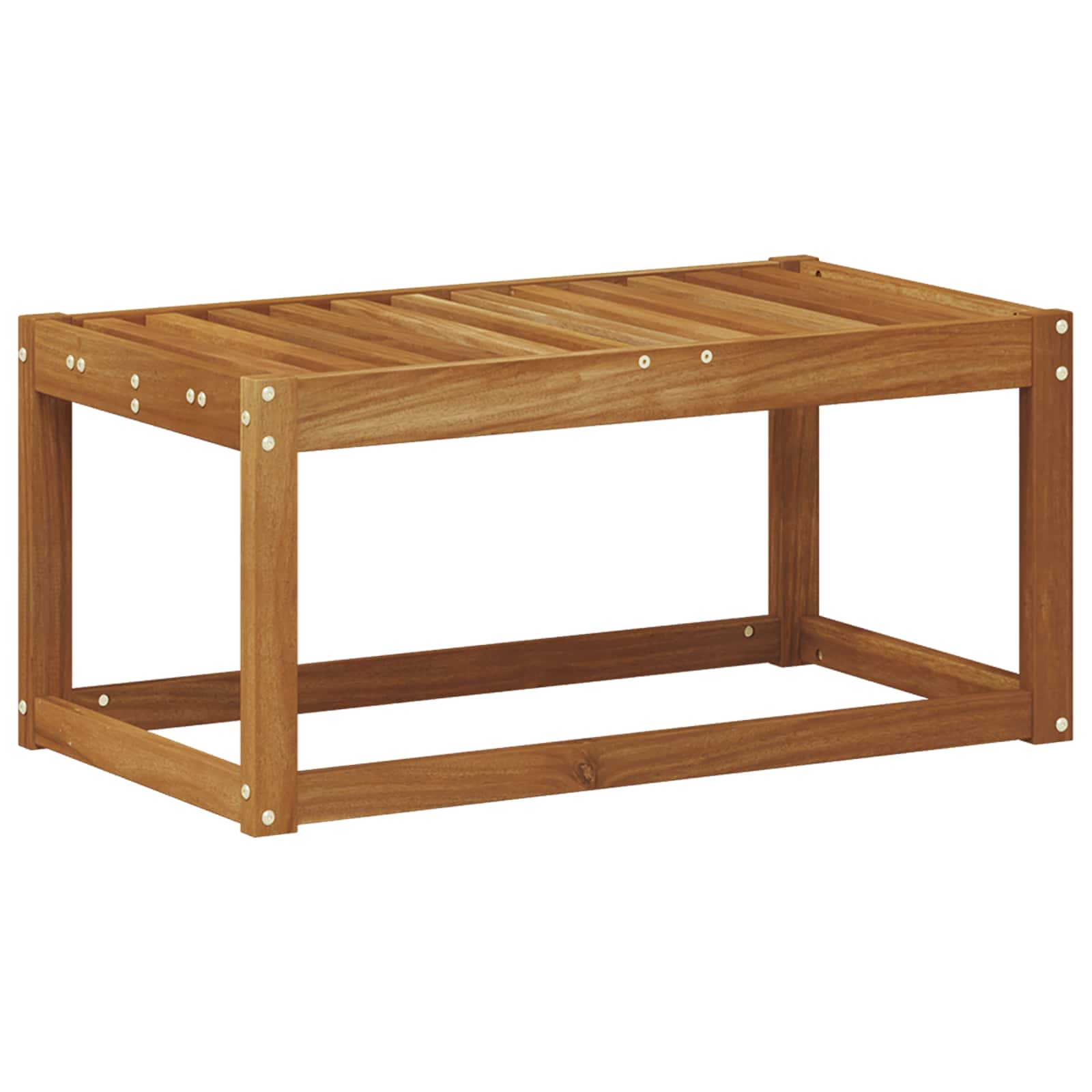 vidaXL Stołek Ławka na Zewnątrz Naturalny 79 x 43 x 37 cm