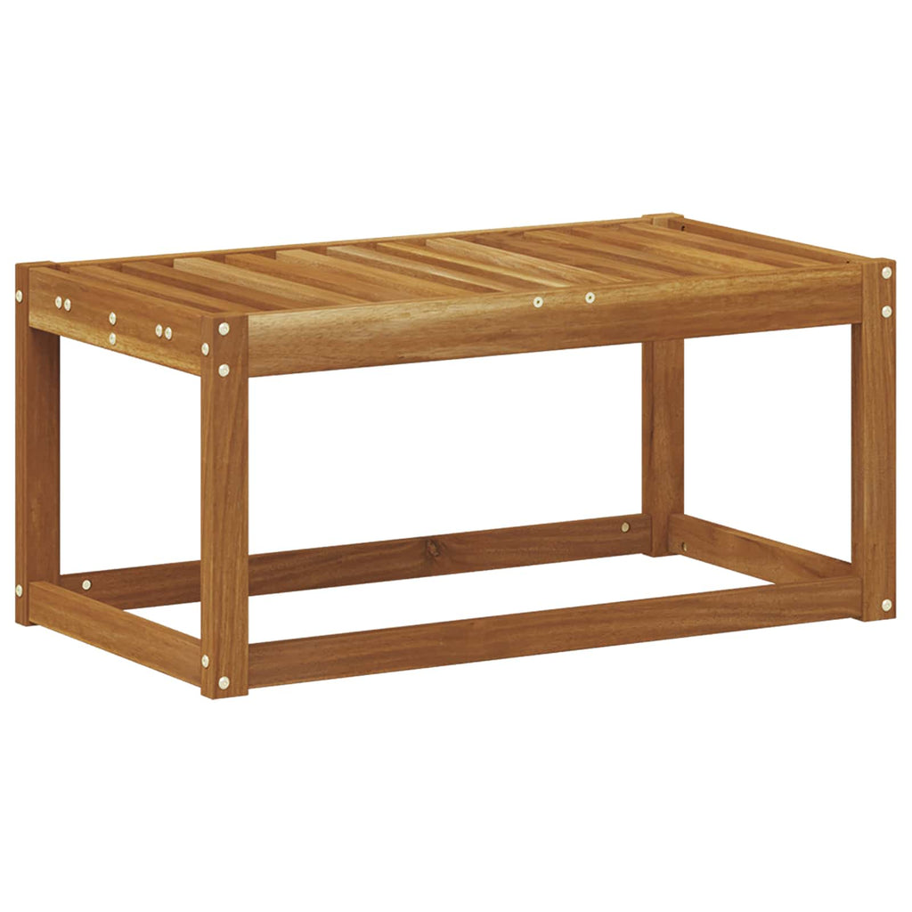 vidaXL Stołek Ławka na Zewnątrz Naturalny 79 x 43 x 37 cm