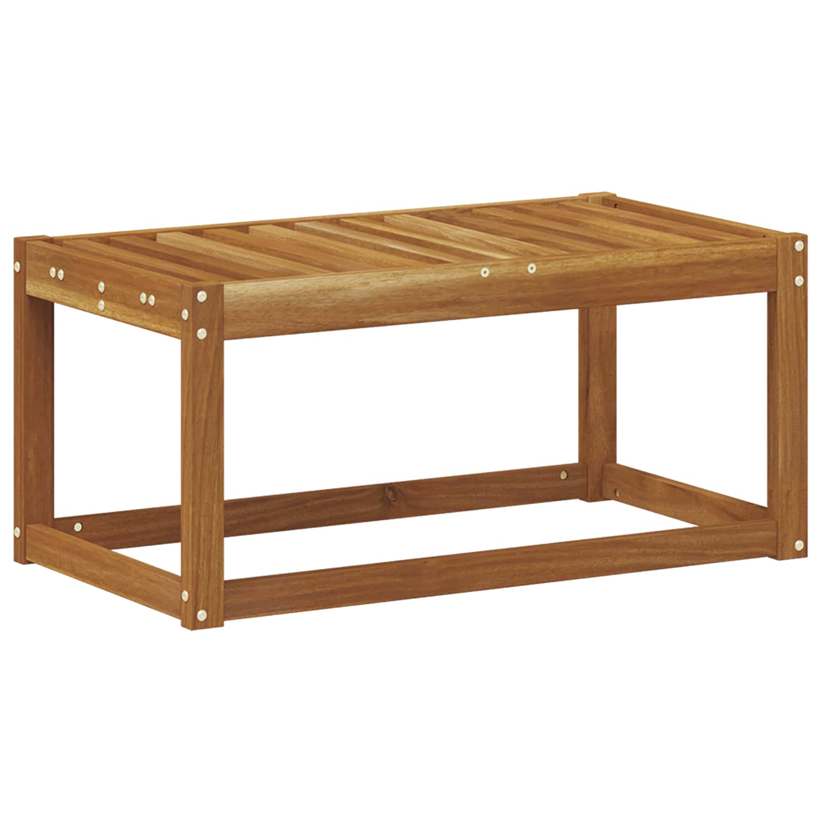 vidaXL Stołek Ławka na Zewnątrz Naturalny 79 x 43 x 37 cm