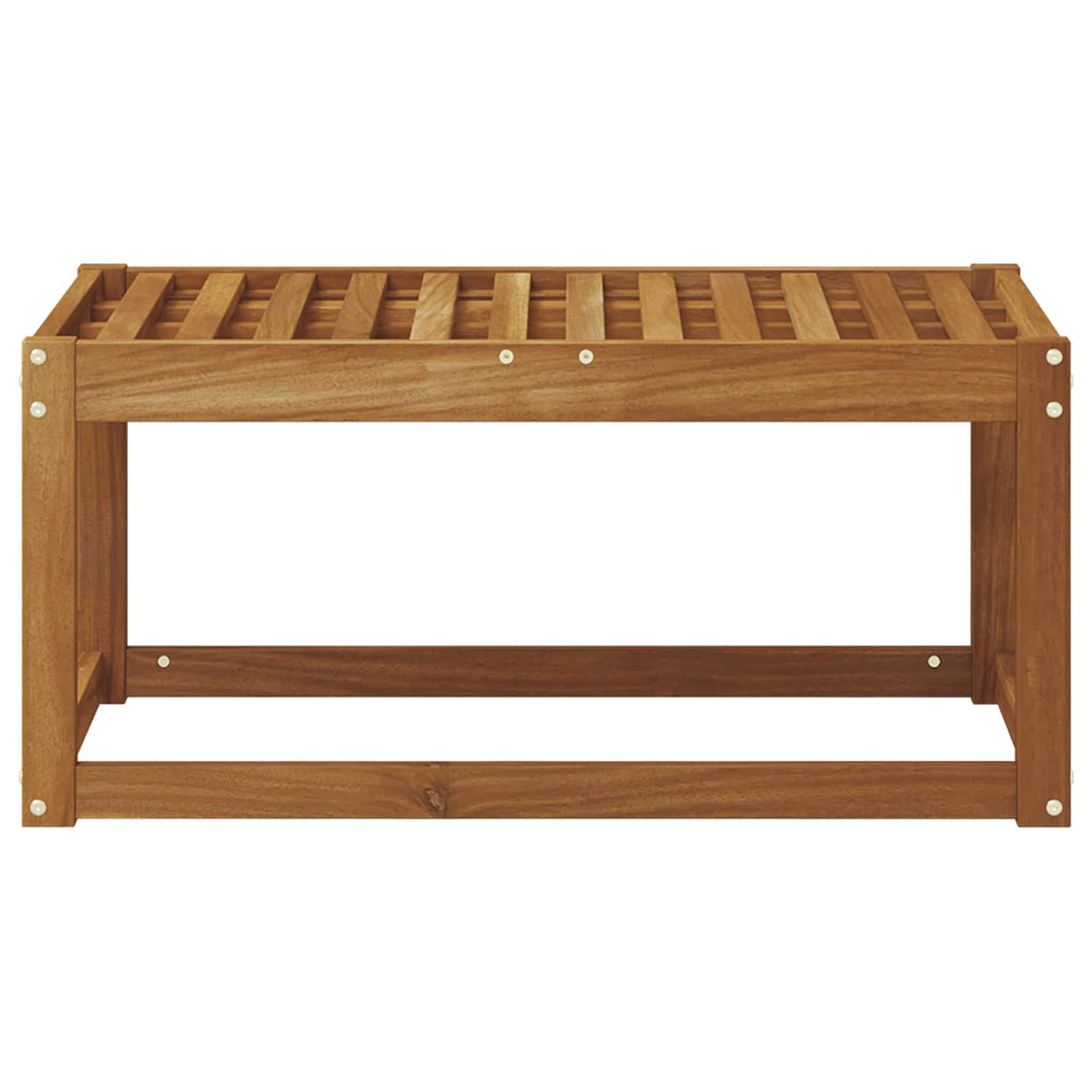 vidaXL Stołek Ławka na Zewnątrz Naturalny 79 x 43 x 37 cm