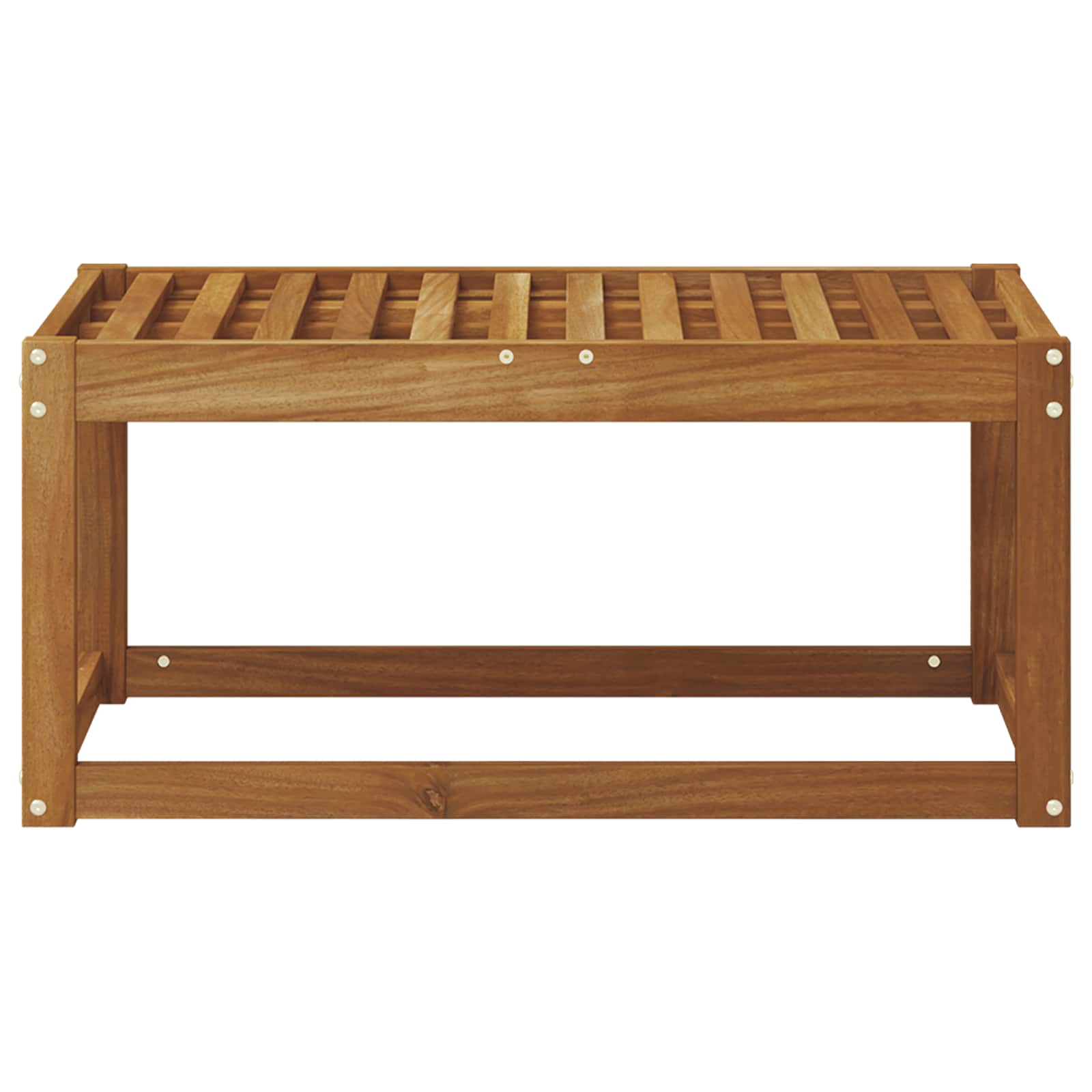 vidaXL Stołek Ławka na Zewnątrz Naturalny 79 x 43 x 37 cm