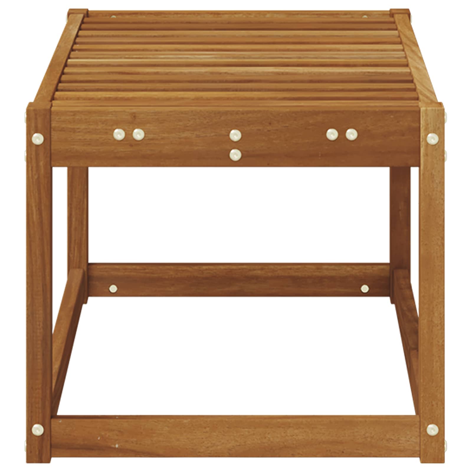 vidaXL Stołek Ławka na Zewnątrz Naturalny 79 x 43 x 37 cm