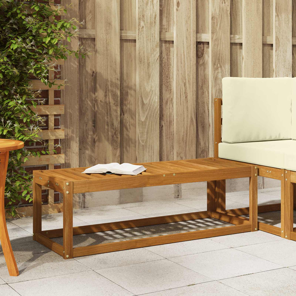 vidaXL Stołek Ławka na Zewnątrz Naturalny 115 x 43 x 37 cm