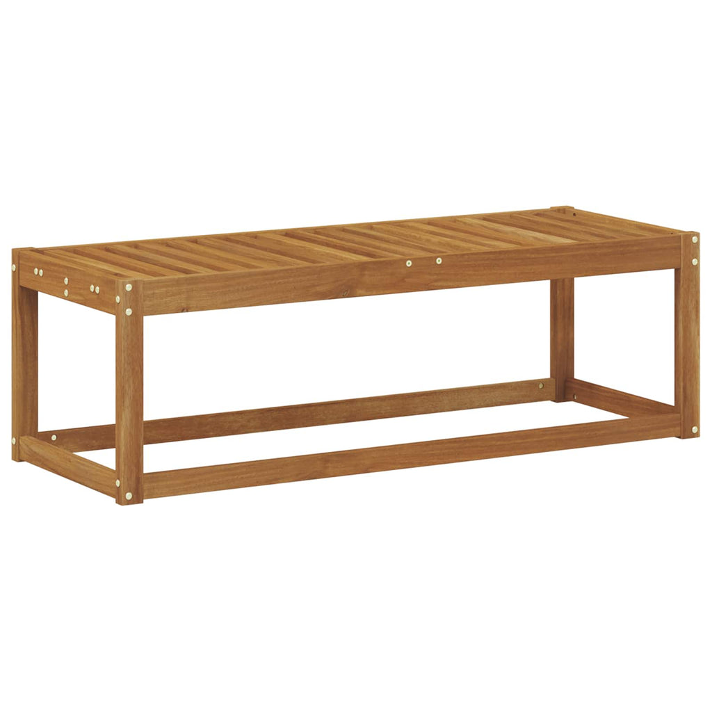 vidaXL Stołek Ławka na Zewnątrz Naturalny 115 x 43 x 37 cm