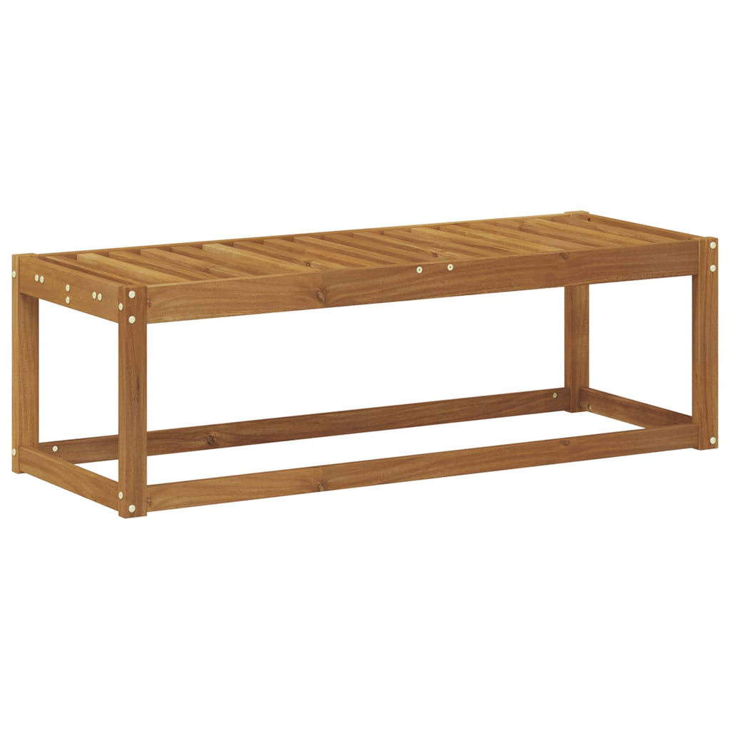 vidaXL Stołek Ławka na Zewnątrz Naturalny 115 x 43 x 37 cm