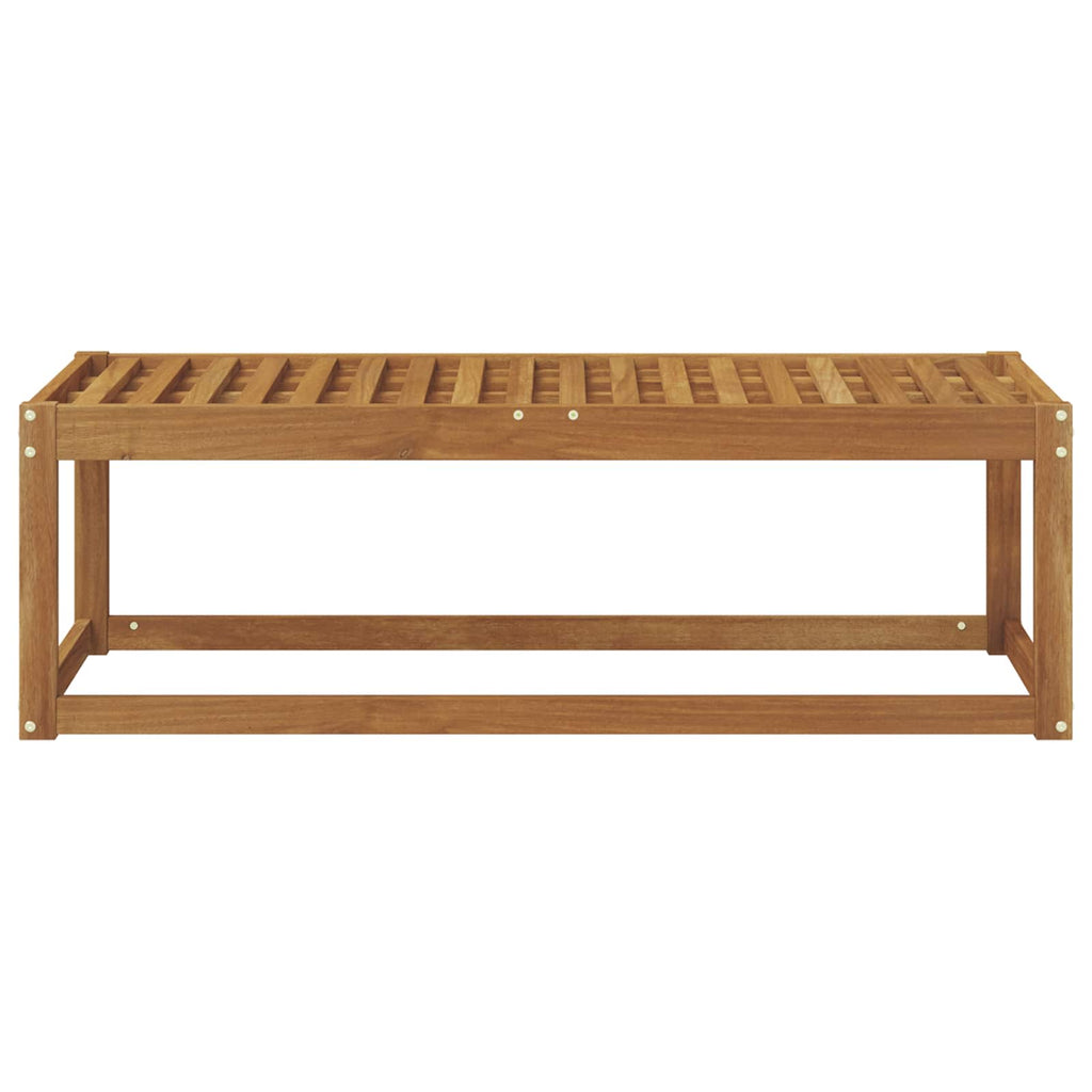 vidaXL Stołek Ławka na Zewnątrz Naturalny 115 x 43 x 37 cm