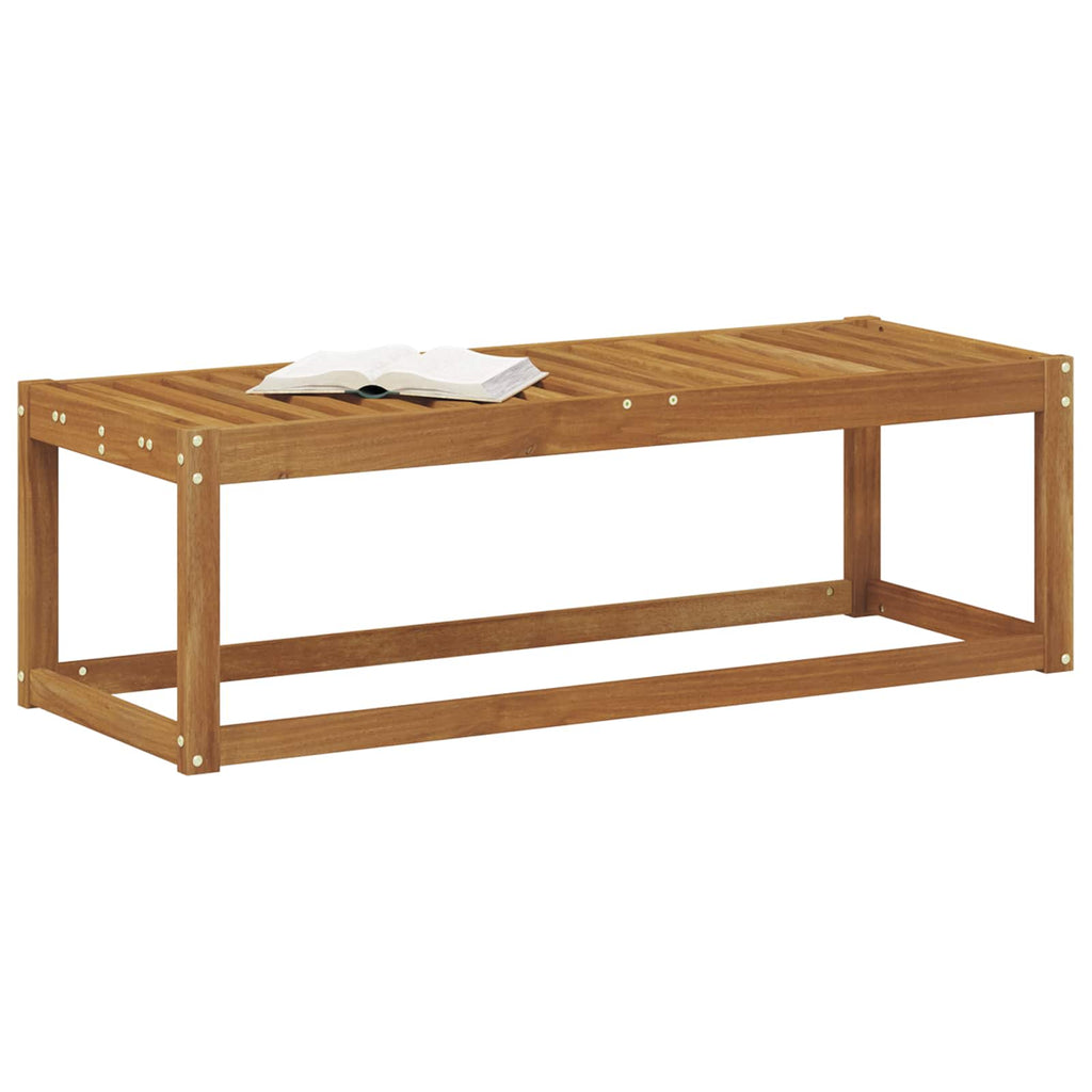 vidaXL Stołek Ławka na Zewnątrz Naturalny 115 x 43 x 37 cm